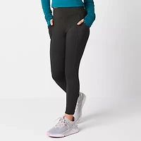 Xersion Little & Big Kid Girls Quick Dry High Rise 7/8 Ankle Legging