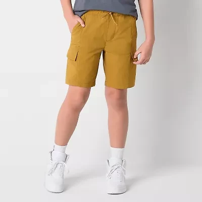 Thereabouts Pull-On Little & Big Kid Boys Stretch Fabric Adjustable Waist Cargo Short