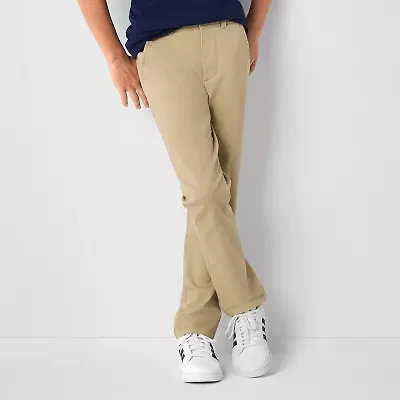 Thereabouts Little & Big Kid Boys Straight Regular Fit Flat Front Pant