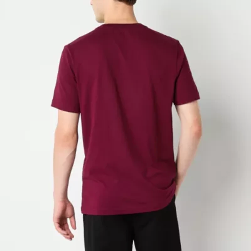 Xersion Xtreme Cotton Mens Crew Neck Short Sleeve Quick Dry Active T-Shirt