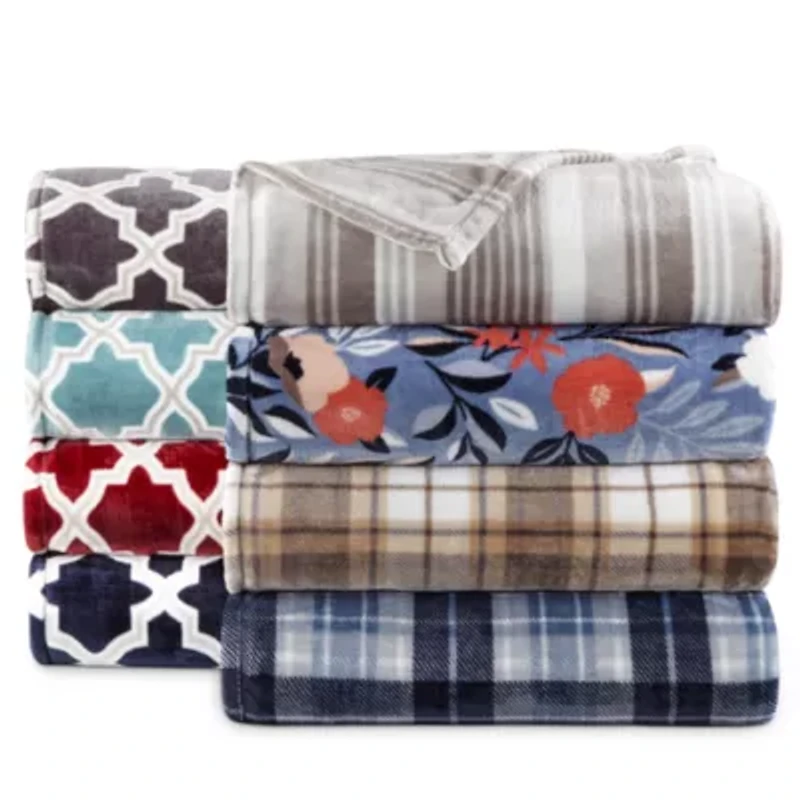 Home Expressions Velvet Plush Blanket