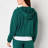Xersion Womens Long Sleeve Zipper Active Hoodie