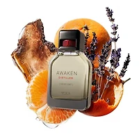 TUMI Awaken Distilled [08:00 GMT] Eau De Parfum Vaporisateur Spray, 3.4 Oz