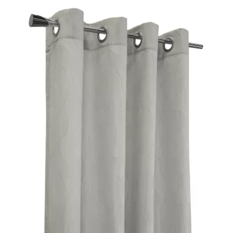 Corsica Grommet Top Light-Filtering Single Curtain Panel
