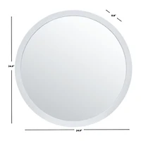 Safavieh 24" X Jove Wall Mount Round Mirror