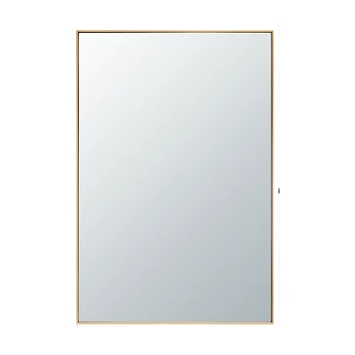 Safavieh 24" X 36" Rectangle Harlon Wall Mount Rectangular Mirror