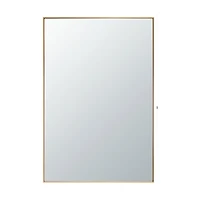 Safavieh 24" X 36" Rectangle Harlon Wall Mount Rectangular Mirror