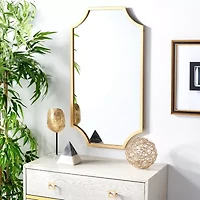 Safavieh 19.75 X 36 Elenin Wall Mount Wall Mirror