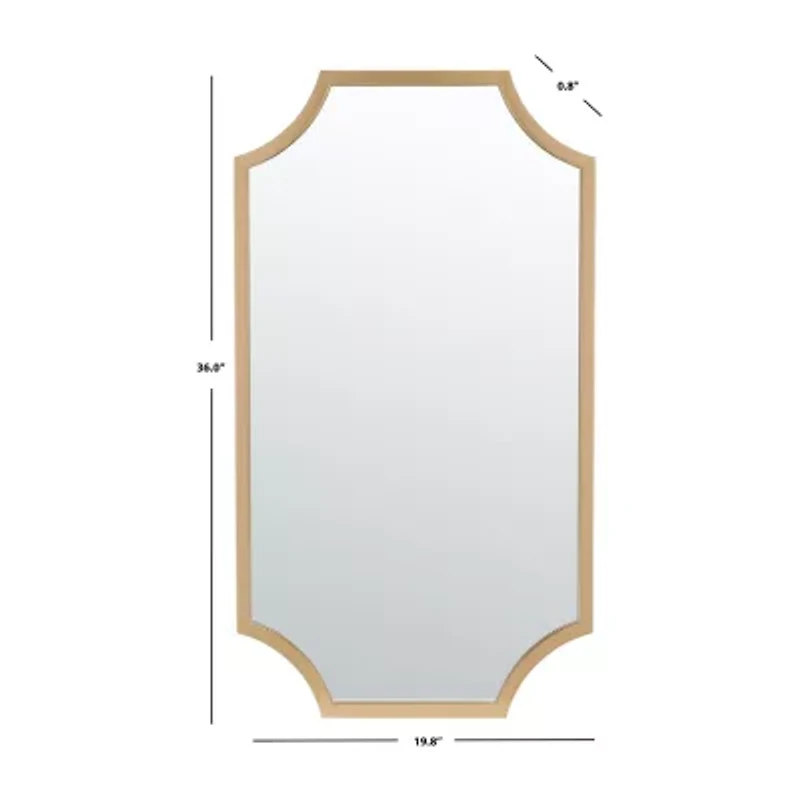 Safavieh 19.75 X 36 Elenin Wall Mount Wall Mirror