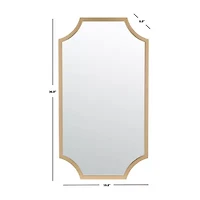 Safavieh 19.75 X 36 Elenin Wall Mount Wall Mirror