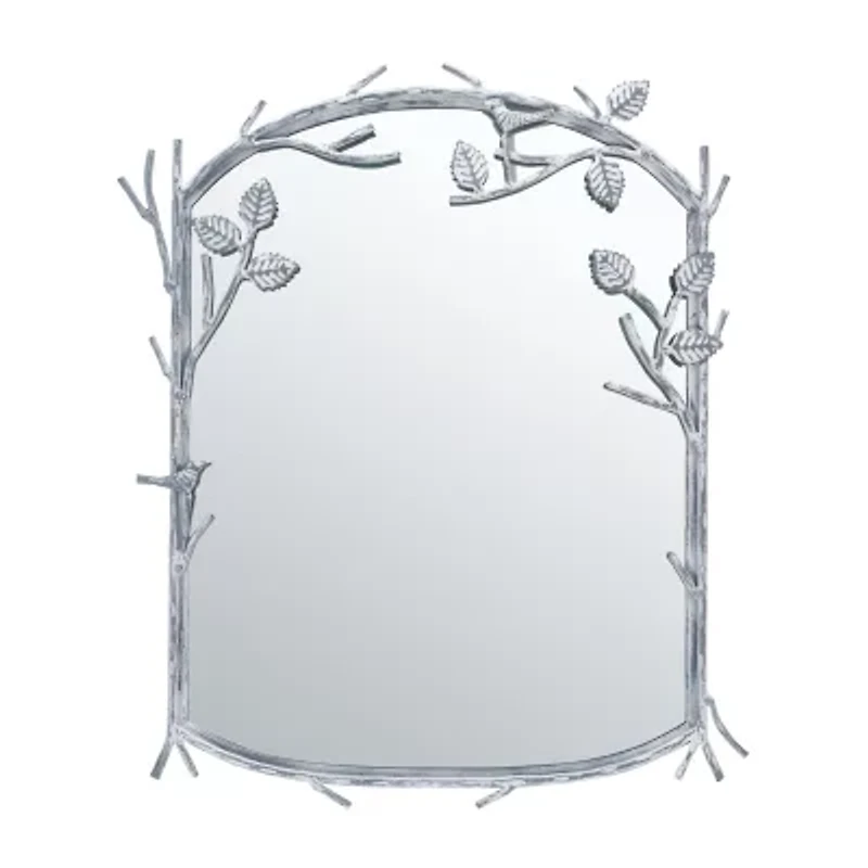 Safavieh 24" X 30.25" Silver Fayth Wall Mount Wall Mirror