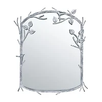Safavieh 24" X 30.25" Silver Fayth Wall Mount Wall Mirror
