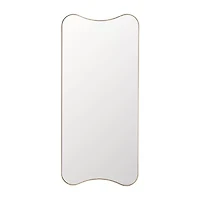 Safavieh 14" X 31" Gold Hyla Wall Mount Wall Mirror