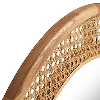 Safavieh 23.6" X 23.6" Byleth Wall Mount Round Wall Mirror