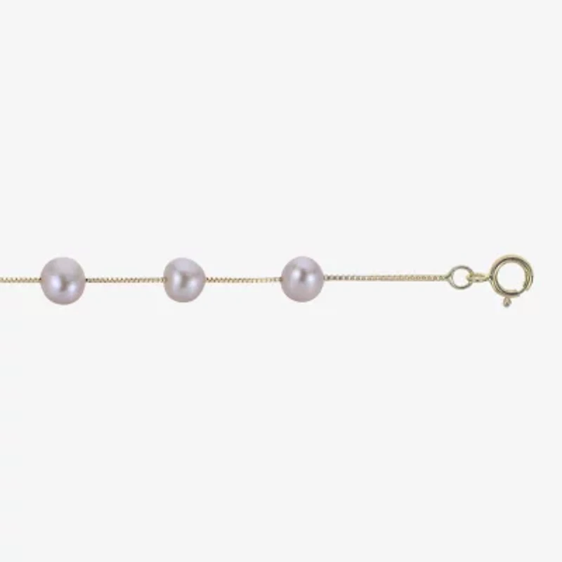 Womens Pink 17 Inch Strand Necklace