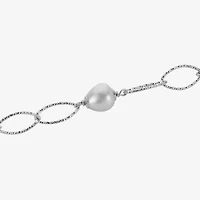 8.5-9Mm Cultured Freshwater Pearl Sterling Silver Necklace