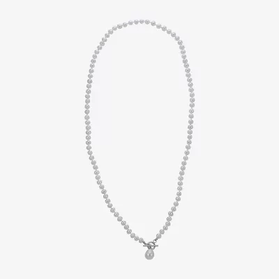 Womens White 18 Inch Strand Necklace
