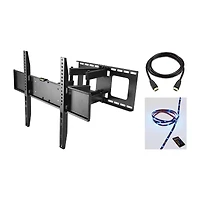 GPX Tilt/Swivel Articulating 70" Max TV Wall Mount