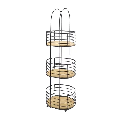 Popular Bath Norwood 3 Tier Spa Tower Round Bathroom Organizer