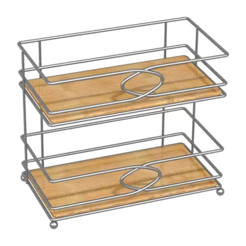 Popular Bath Glenwood 2tier Shelf Twr Caddy Bathroom Organizer
