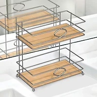 Popular Bath Glenwood 2tier Shelf Twr Caddy Bathroom Organizer