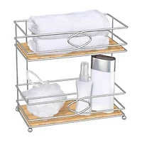 Popular Bath Glenwood 2tier Shelf Twr Caddy Bathroom Organizer