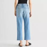 Arizona Curvy Womens Juniors High Rise Fit Jean