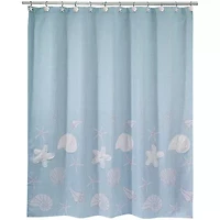 Avanti Sequin Shell Shower Curtain