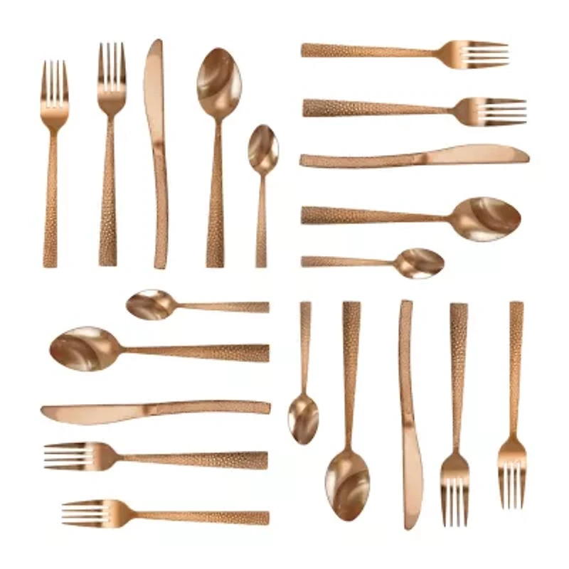 MegaChef Baily 20-pc. 18/10 Stainless Steel Flatware Set