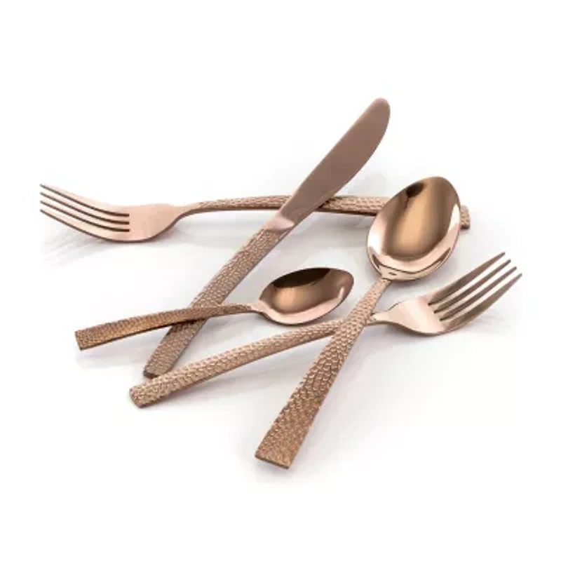 MegaChef Baily 20-pc. 18/10 Stainless Steel Flatware Set