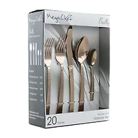 MegaChef Baily 20-pc. 18/10 Stainless Steel Flatware Set