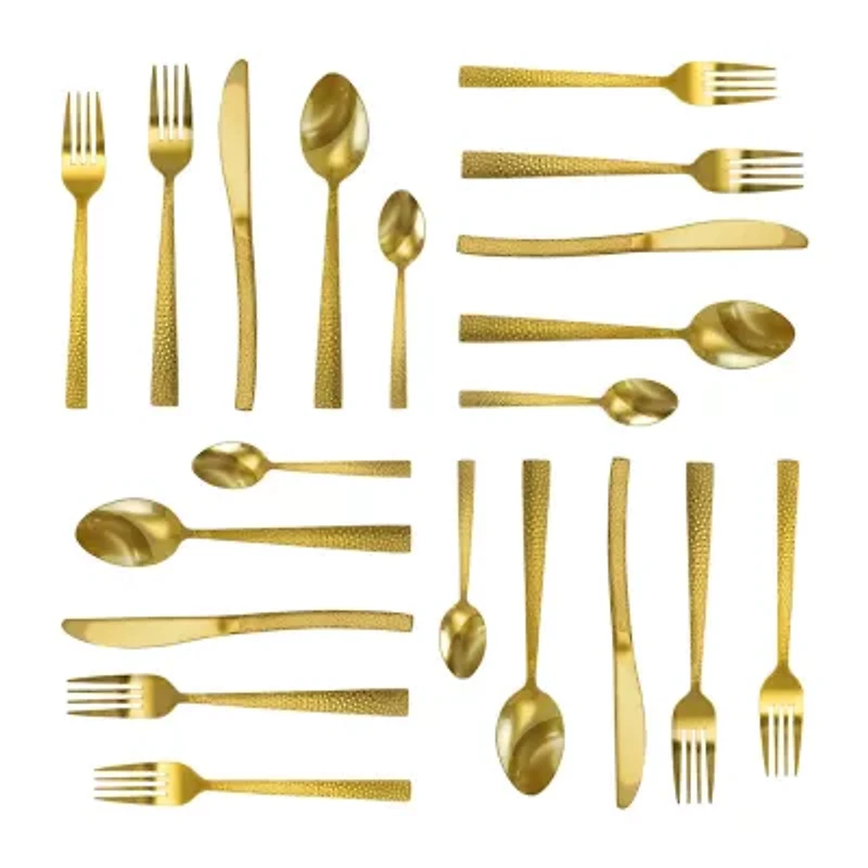 MegaChef Baily 20-pc. 18/10 Stainless Steel Flatware Set