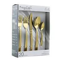 MegaChef Baily 20-pc. 18/10 Stainless Steel Flatware Set