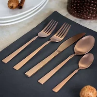MegaChef Cravat 20-pc. 18/10 Stainless Steel Flatware Set