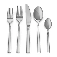 MegaChef Cravat 20-pc. 18/10 Stainless Steel Flatware Set
