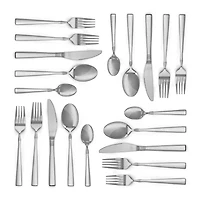 MegaChef Cravat 20-pc. 18/10 Stainless Steel Flatware Set