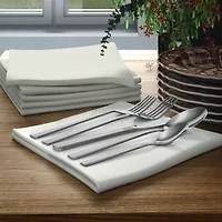 MegaChef Cravat 20-pc. 18/10 Stainless Steel Flatware Set