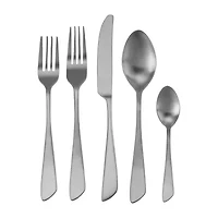 MegaChef Gibbous 20-pc. 18/10 Stainless Steel Flatware Set