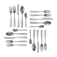 MegaChef Gibbous 20-pc. 18/10 Stainless Steel Flatware Set