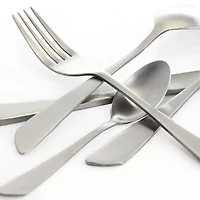 MegaChef Gibbous 20-pc. 18/10 Stainless Steel Flatware Set
