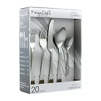 MegaChef Gibbous 20-pc. 18/10 Stainless Steel Flatware Set
