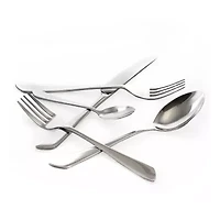 MegaChef Gibbous 20-pc. 18/10 Stainless Steel Flatware Set