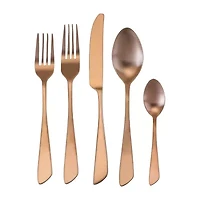 MegaChef Gibbous 20-pc. 18/10 Stainless Steel Flatware Set