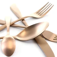 MegaChef Gibbous 20-pc. 18/10 Stainless Steel Flatware Set