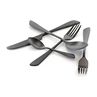 MegaChef Gibbous 20-pc. 18/10 Stainless Steel Flatware Set