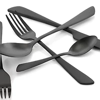MegaChef Gibbous 20-pc. 18/10 Stainless Steel Flatware Set