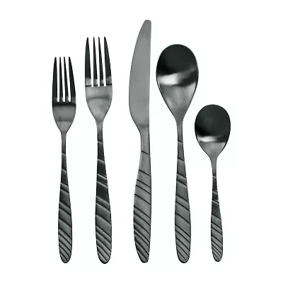 MegaChef La Vague 20-pc. 18/10 Stainless Steel Flatware Set