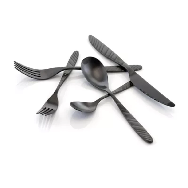 MegaChef La Vague 20-pc. 18/10 Stainless Steel Flatware Set