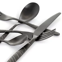 MegaChef La Vague 20-pc. 18/10 Stainless Steel Flatware Set