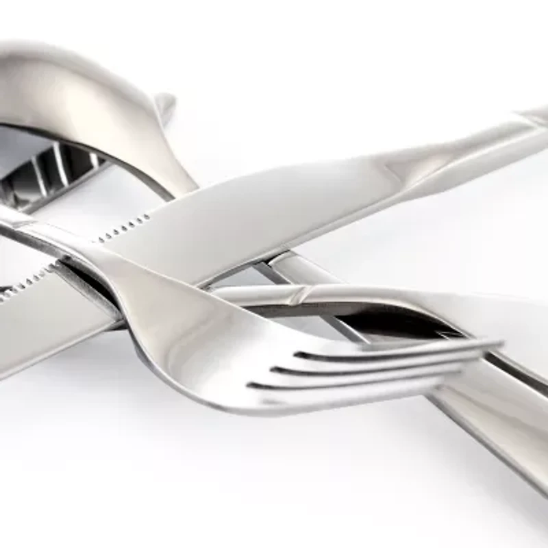MegaChef La Vague 20-pc. 18/10 Stainless Steel Flatware Set